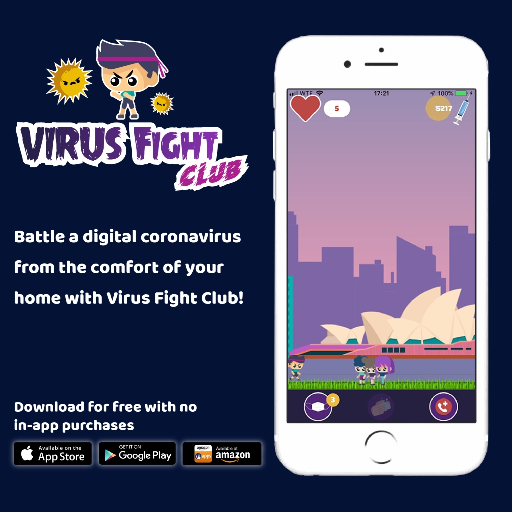 لعبة virus fight club